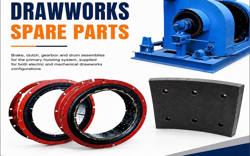 Drawworks Spare Parts - Brake Bands and Clutches