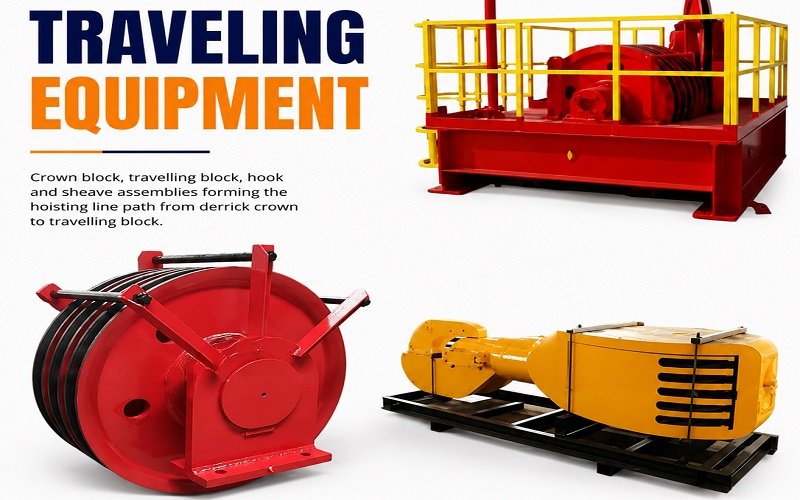 Hoisting System Parts - Traveling Block and Hooks